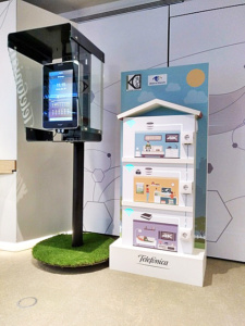 KDPOF demo installation displays WiFi and POF for high bandwidth