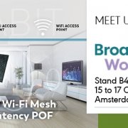 Broadband World Forum: KDPOF Presents how POF Backbone Complements Wi-Fi Mesh for Guaranteed Gigabit Performance