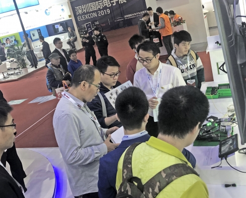 KDPOF Presented Low Cost, Low Weight, and EMC Robustness of Gigabit Ethernet POF at Embedded Expo China