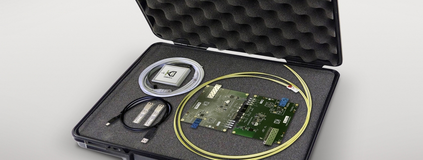 Extensive evaluation kit EVK9351AUT from KDPOF eases project start for optical gigabit connectivity in vehicles