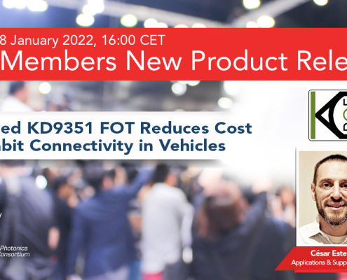 EPIC New Product Event Featuring KDPOF’s Integrated KD9351 FOT