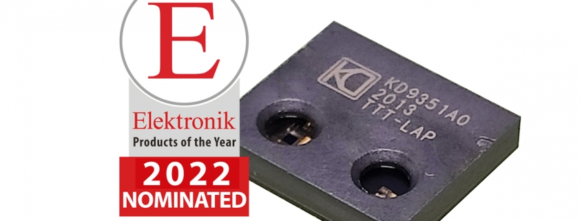 Integrated KD9351 FOT from KDPOF nominated for Product of the Year 2022 by Elektronik Journal