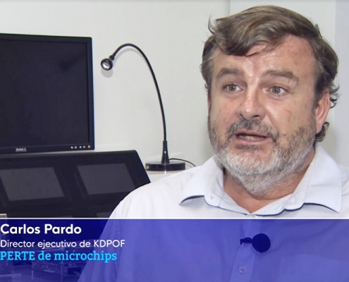 KDPOF on RTVE: Interview with Carlos Pardo about Microelectronics Industry in Spain