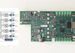 KPDOF switch evaluation board EVB9351-AUT-SW-NXP implements NXP SJA1110 SoCs and 1000BASE-RH optical ports for connected driving