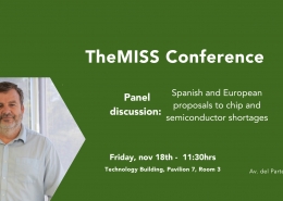 In collaboration with Ametic, Carlos Pardo will participate in TheMISS Conference, which is accompanying MATELEC trade show.
