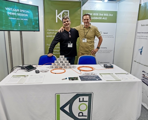 KDPOF unveiled the future of automotive optical networks at IEEE E&IP@ATD 2023