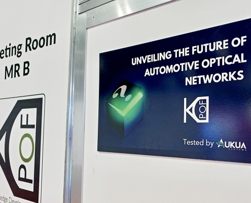 KDPOF unveiled the future of automotive optical networks at ECOC
