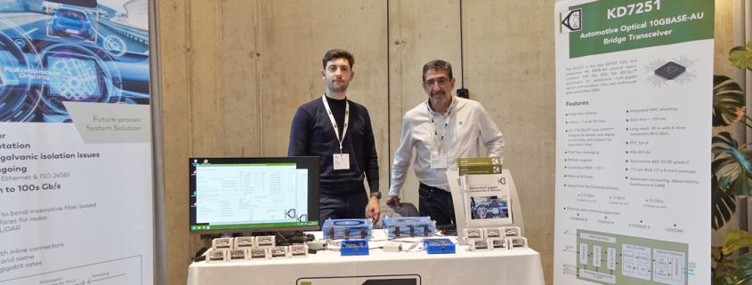 10 Gb/s Connectivity Demo at Automotive Ethernet Congress