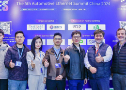 KDPOF and Hinge Technology jointly presented at Automotive Ethernet Summit in Shanghai, China